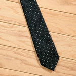 Child's Spot Tie Navy/White