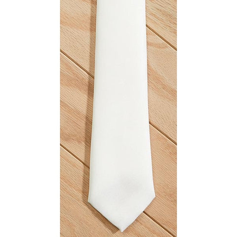White Show Tie - Adult